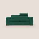Divano Letto 3 Posti 200x100x95 cm in Tessuto Verde