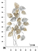 Pannello Leaf 50x7,5x90,5 cm in Ferro Multicolor