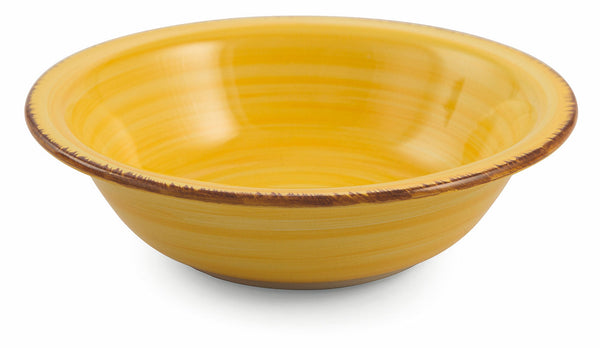 Set 6 Suppenteller Ø21x5 cm aus Steingut Villa d'Este Home Tivoli Baita Gelb acquista