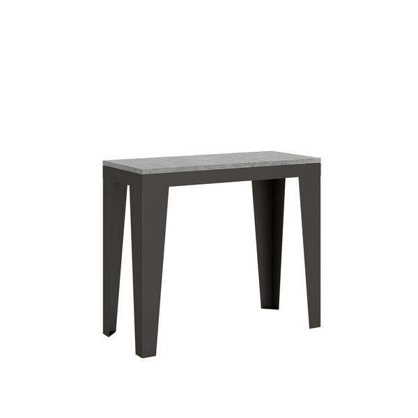 online Consolle Allungabile 90-196x40x77 cm in Nobilitato Grigio