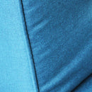 Divano Letto Barry 178x80x71 cm in Tessuto Blu melange