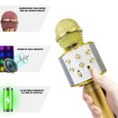 Microfono wireless hifi speaker registra e ascolta le tue canzoni Dorato