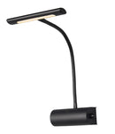 Applique da Interno a LED in Metallo Nero Opaco