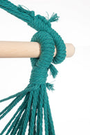 Amaca Sedia Sospesa da Giardino 120x146 cm in Poli-Cotone Santander