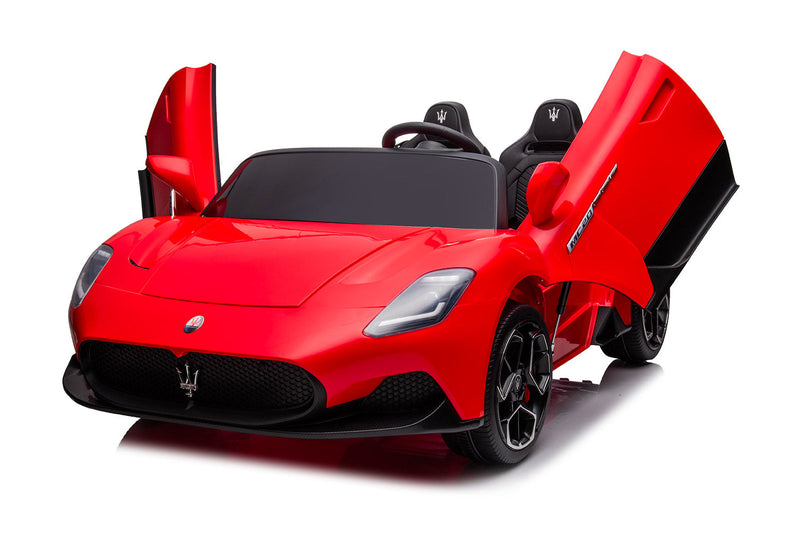 Macchina Elettrica per Bambini 12V con Licenza Maserati MC20 Rossa