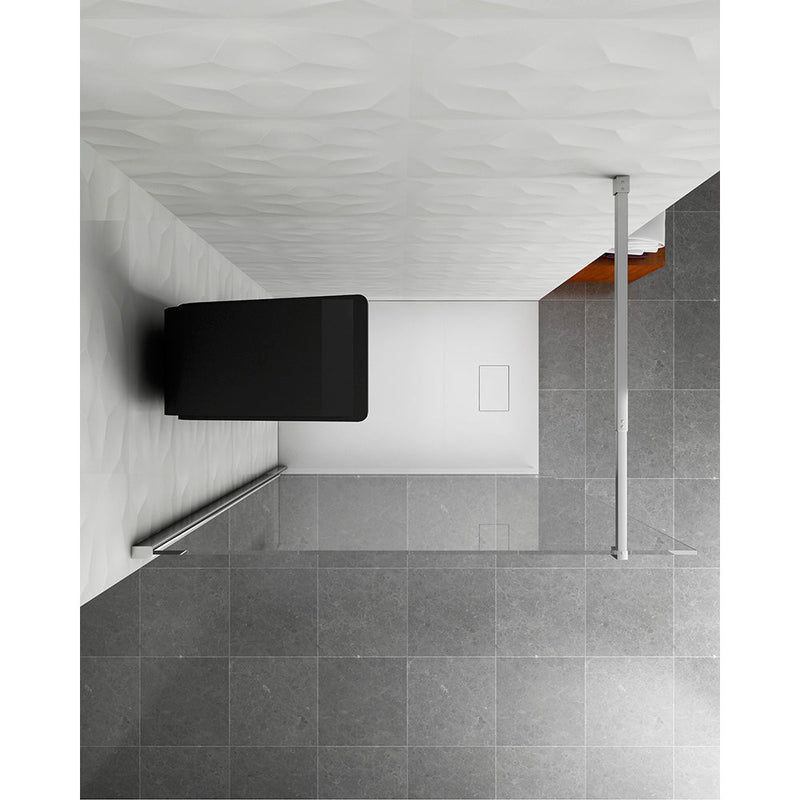 Colonna Doccia Multifunzione Idromassaggio Doccetta Acciaio Nero Opaco