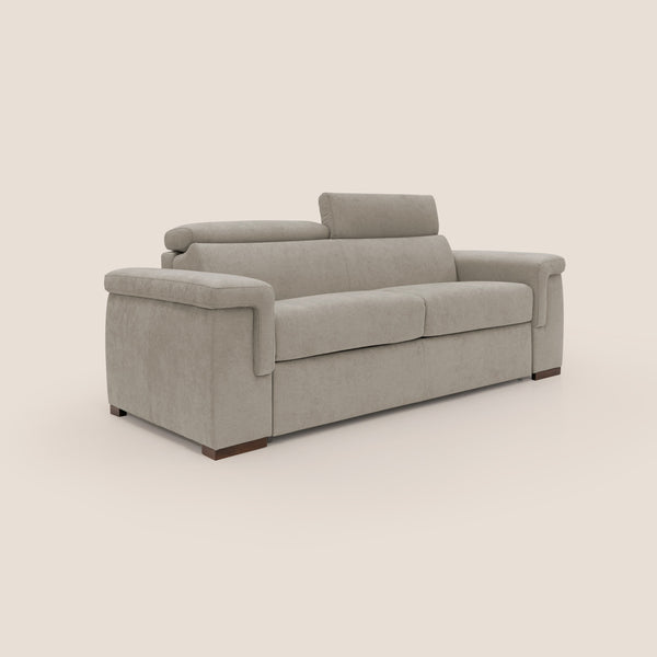 prezzo Divano Letto 3 Posti 200x100x95 cm in Tessuto Panna