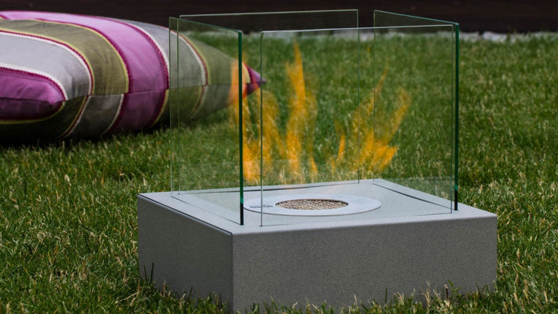 Camino a Bioetanolo da Tavolo 30x30 cm Flig Provicence 3 Bianco