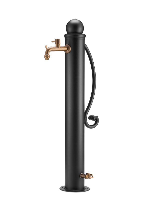 sconto Fontana da Giardino con Manico e Doppio Rubinetto Belfer 42/ARRP Antracite