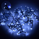 Luci di Natale 500 LED 10m con Controller Bianco Freddo da Esterno