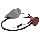 Levigatrice Elettrica da Muro 1200W con Aspiratore Velocità Regolabile Rosso e nero 