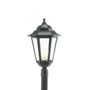 Lampada Testa Palo da Giardino Ø60 mm E27 in Alluminio Sovil Nero