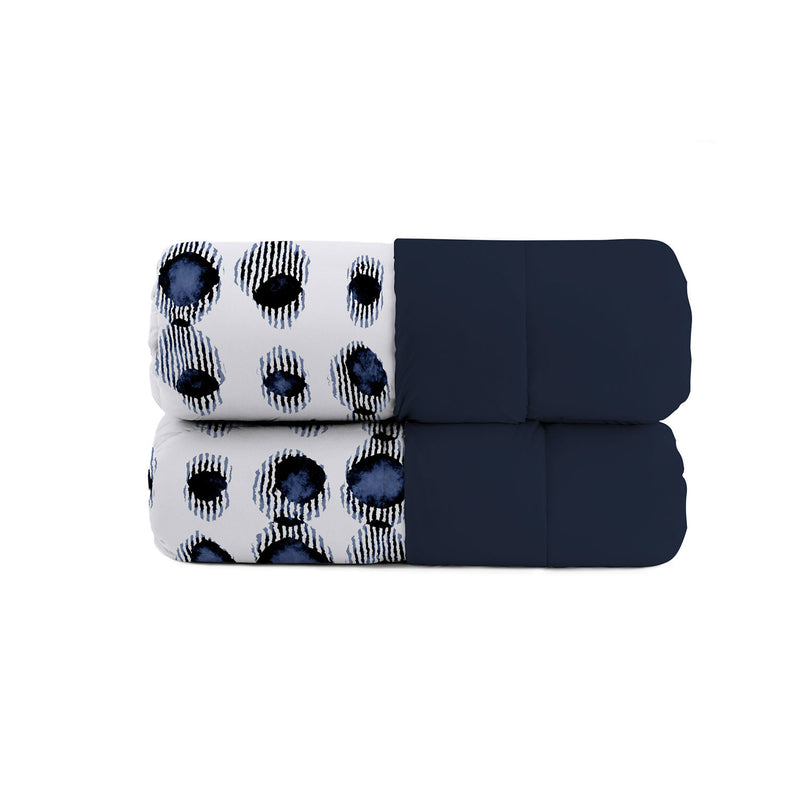 Trapunta Invernale Stampata in Microfibra 200gr Double Face Optical Varie Misure