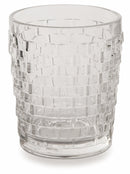 Confezione 6 Bicchieri Acqua in Vetro 240ml Villa d'Este Home Tivoli Quadri