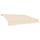 Vierkantstabmarkise 200 x 300 cm Uni Beige Polyestergewebe
