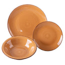 Servizio Piatti 18 Pezzi in Gres VdE Tivoli 1996 Baita Chocolate