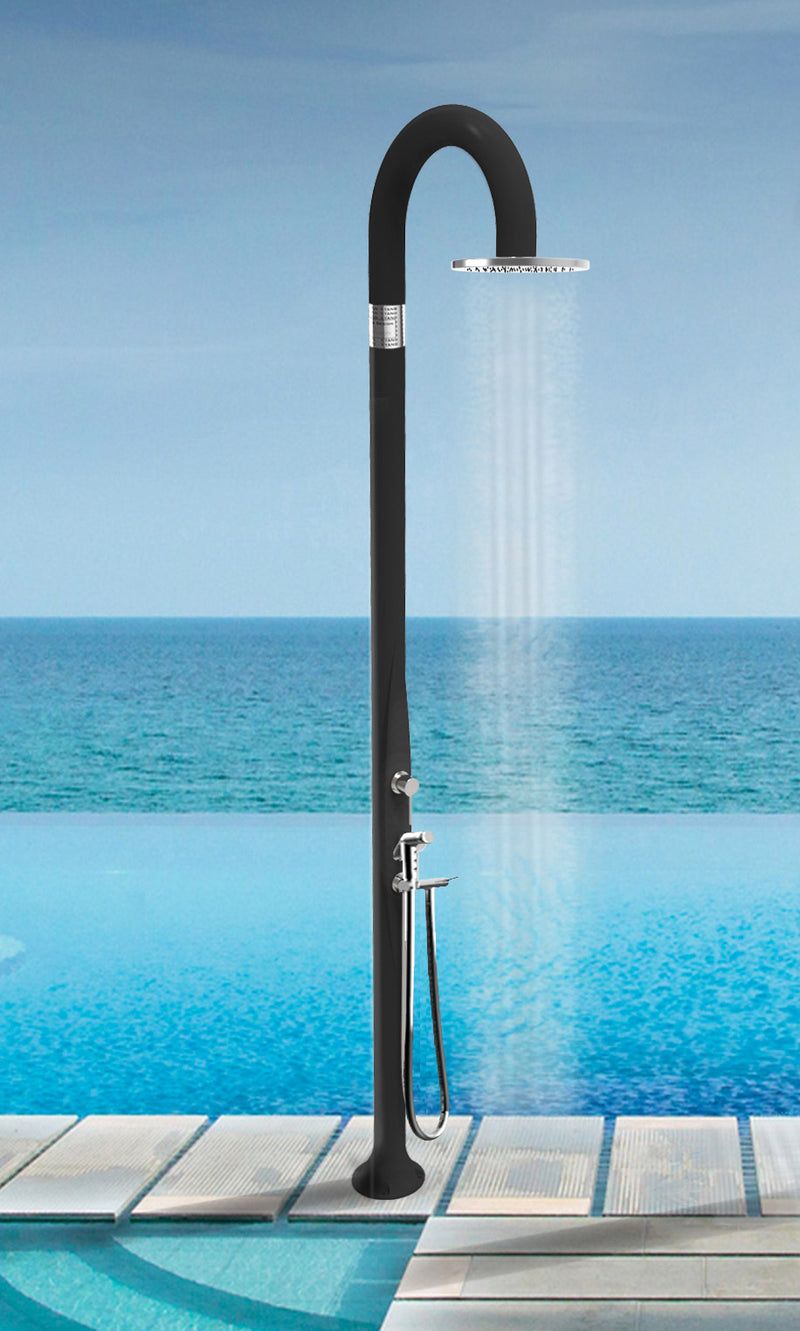 Doccia da Esterno Giardino Miscelatore e Doccetta Arkema Funny Yin Blu