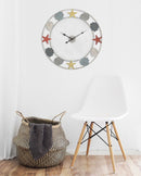 Orologio da Muro Sea Ø80x3,5 cm in Ferro