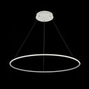 Lampada pendente Modern in Metallo Nola Bianco