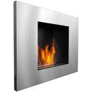 Camino a Bioetanolo da Parete 68,5x53,4 cm Flig New York Saty Senza Vetro