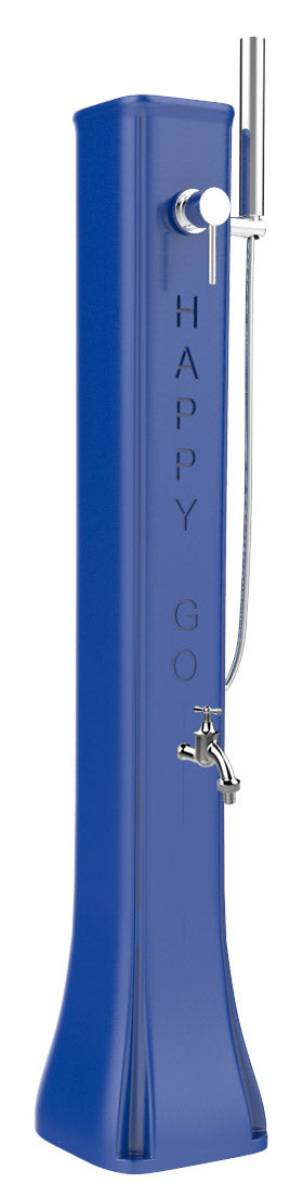 Mini Doccia Solare da Giardino Lavapiedi Miscelatore e Doccetta Mobile Arkema Happy Go Blu prezzo