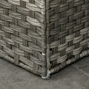 Cesto Portabiancheria 56,5x33x61 cm con Sacca rimovibile Grigio