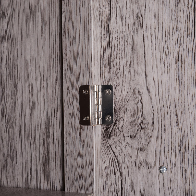 Mobile a Colonna per Bagno 30x32x172,5 cm in MDF color Legno