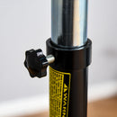 Sacco Boxe da Terra 3 in 1 con 2 Speedball Barra Girevole e Sacco Altezza Regolabile da 160-230 cm  Nero