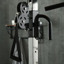 Stazione Fitness per Allenamento Totale 170x139x200 cm Power Tower in Acciaio Nero  