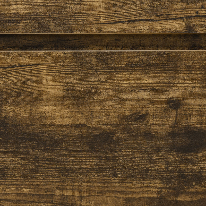 Cassettiera 3 Cassetti 60x45x75 cm in Truciolato Marrone e nero