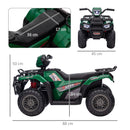 Quad Elettrico per Bambini 12V Verde