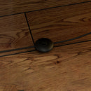 Lampada da Terra con 2 Paralumi E27 40W e 2 Ripiani  26x26x156 cm Bianco  