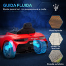 Macchina Elettrica per Bambini Licenza Maserati MC20 Velocità 3-5km/h Rosso 