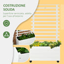 Casetta per Bambini 151x112,5x142 cm con Finestre Staccionata in Legno Blu