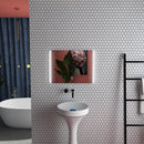 Specchio Bagno con LED a 3 Temperature e Interruttore Touch 70x50 cm Antiappannamento 