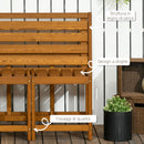 Set Tavolo e 3 Sedie da Giardino Pieghevoli in Legno Teak