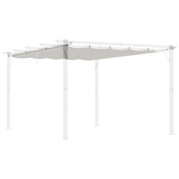 Tetto di Ricambio per Pergola Gazebo da Giardino 300x400 cm in Poliestere Crema online
