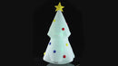 Aufblasbarer Weihnachtsbaum 180 cm aus Polyester mit LED-Lichtern