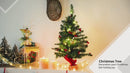 Künstlicher Tisch-Weihnachtsbaum 60 cm 73 Zweige 15 grüne LEDs