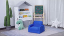 Sesselbett für Kinder 51x45x38 cm Blau