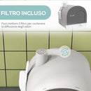 Lettiera per Gatti Chiusa con Filtri 43x44x47 cm Paletta e Vassoio  in PP Grigio