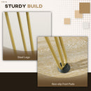 Consolle Fissa da Ingresso con 3 Cassetti 120x55x79 cm in Truciolato e Acciaio