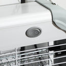 Zanzariera Elettrica 2 Lampade 20W in ABS e Metallo Bianca