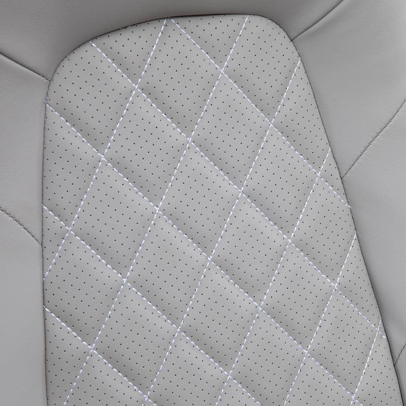 Sedia Direzionale da Ufficio 67x70x112-122 cm Altezza Regolabile Grigio