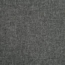 Set Salotto da Giardino Divano Angolare Poltrona e Tavolino in Rattan PE Grigio