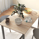 Tavolo da Pranzo Allungabile per 4-6 Persone Stile Industriale 120-160x80x75,5cm 