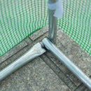 Serra da Giardino 8x3x2m Tubi in Acciaio  Verde