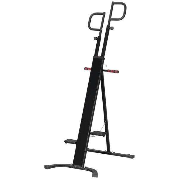 prezzo Vertical Climber Höhenverstellbar 100x60x175-195 cm mit LCD-Monitor aus Stahl und schwarzem ABS