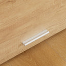 Mobile per Ingresso Scarpiera Appendiabiti e Specchio in Truciolato  Naturale