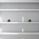 Mobile Scarpiera per 15-20 Paia di Scarpe 72x31,5x95 cm Ripiani Regolabili e Chiusura Ammortizzata Bianco